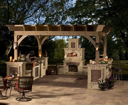 Outdoor Living Spaces kitchen