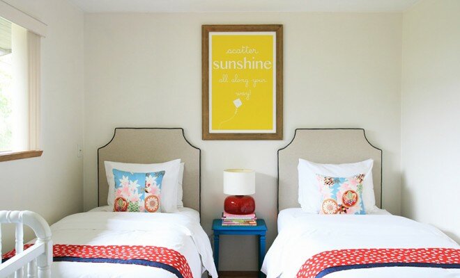 amazing colorful bedroom design