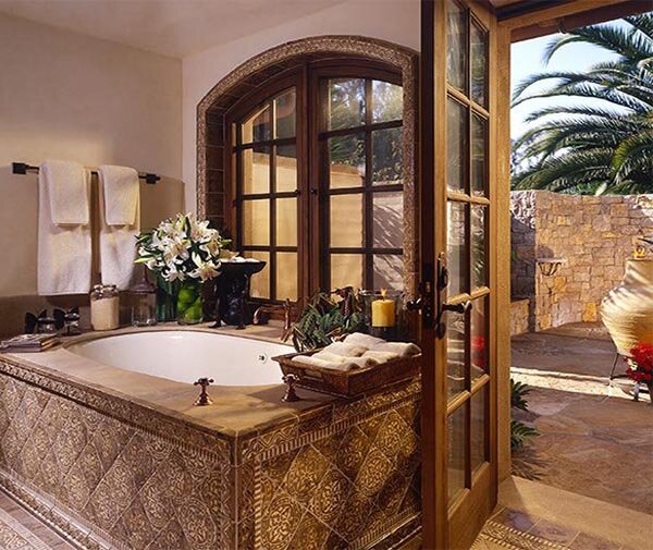tuscan bath ideas