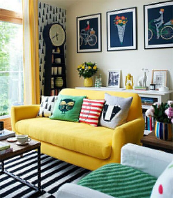 colorful pillows for living room seats 