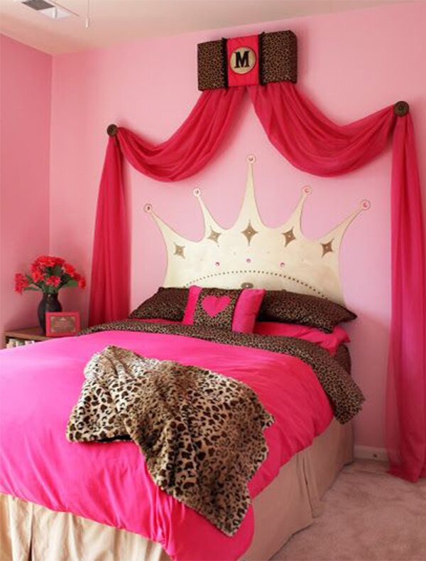princes theme bedroom for girl