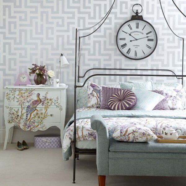 minimalist vintage bedroom