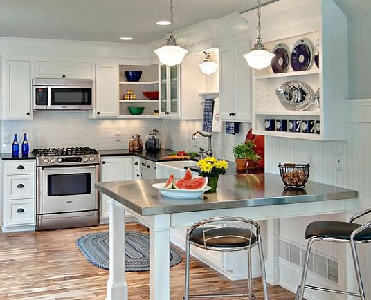 white kitchen design