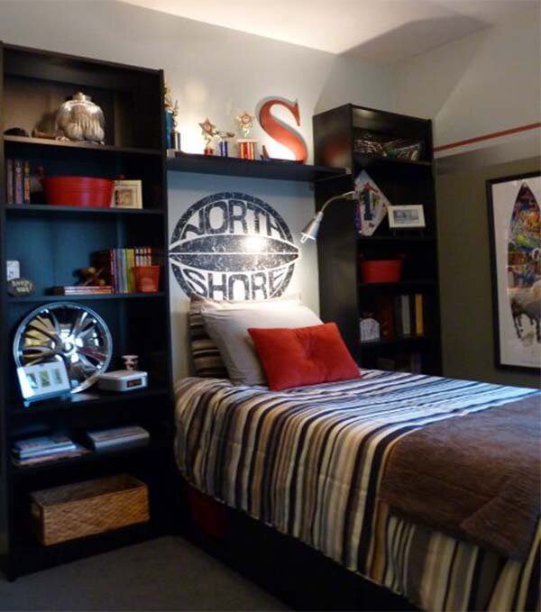 room design for teenage boy bedroom