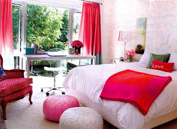 teen girl bedroom design