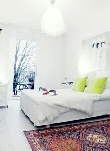 bright bedroom design