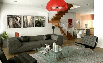 modern stylish living room design