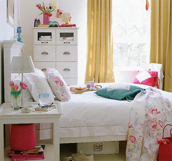 stylish chic vintage bedroom design